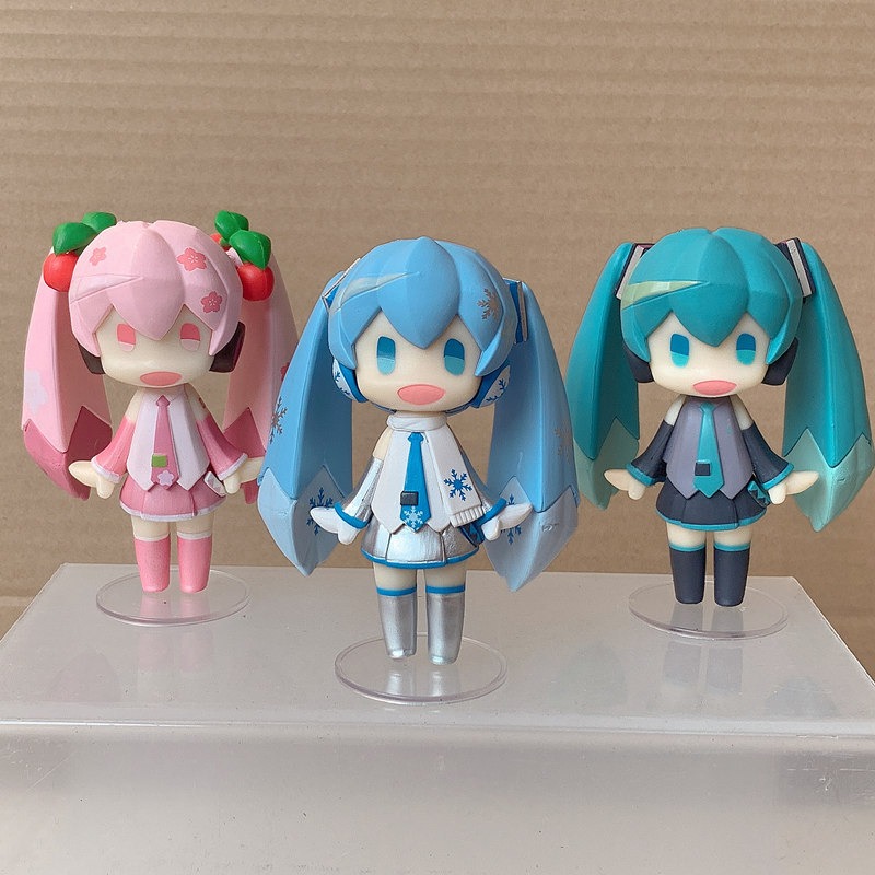 Cosplay Prop Building - 10CM 애니메이션 피규어 하츠네 미쿠 피규어