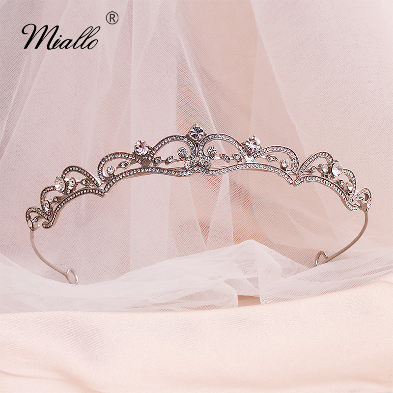 Aerith Cosplay Prop - Mialas-최신 바로크 웨딩 왕관과 크라운, 신부