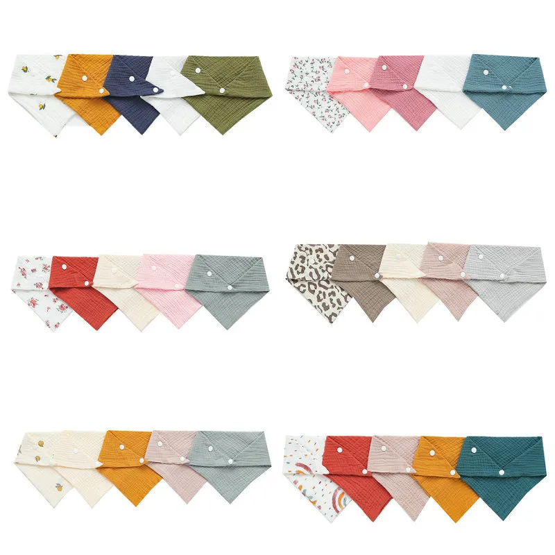 Snap Fastener Set - 5 개/대 신생아 아기 Bibs 먹이