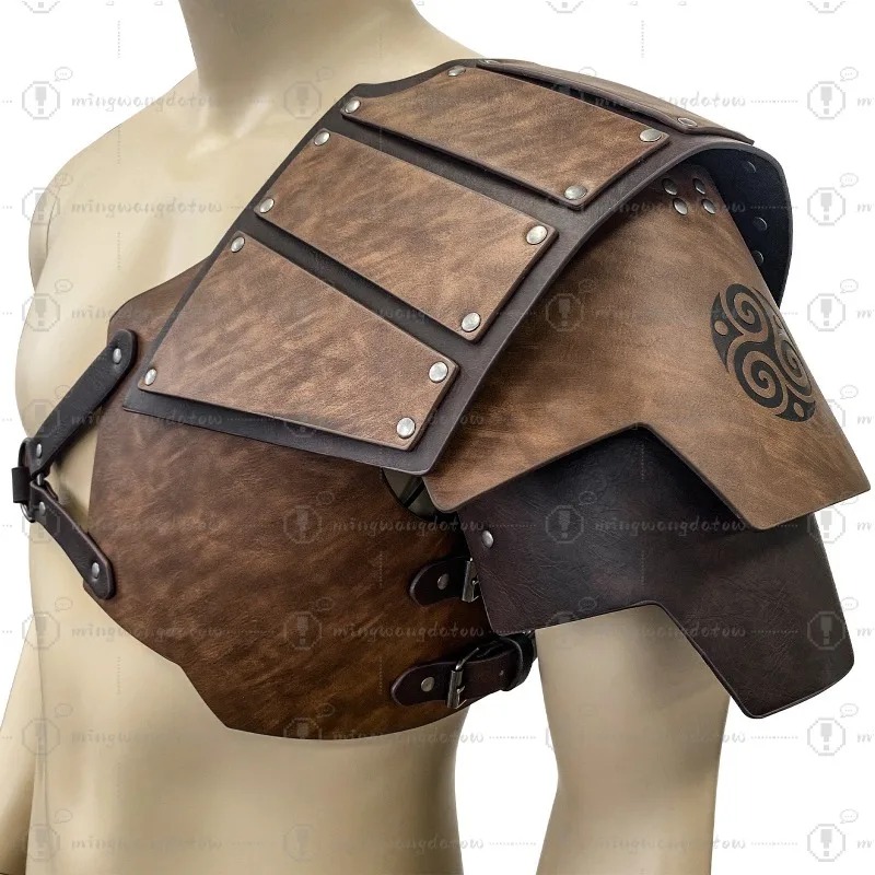 Prop For Cosplay - 중세풍 일방 어깨 갑옷 북유럽 스타일