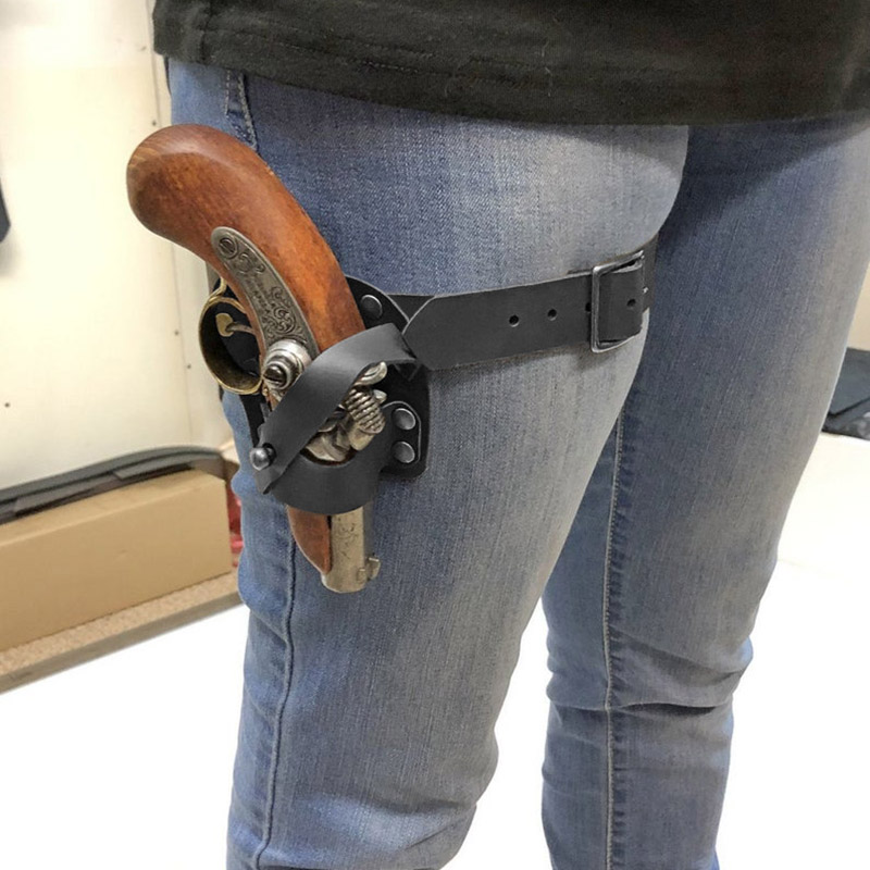 Cosplay Prop Pistol - 미니 피스톨 더링거 레그 가터 홀스터