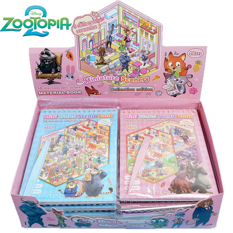 Cosplay Prop Building - ﻿ HOT Zootopia2 미니 월드 경치