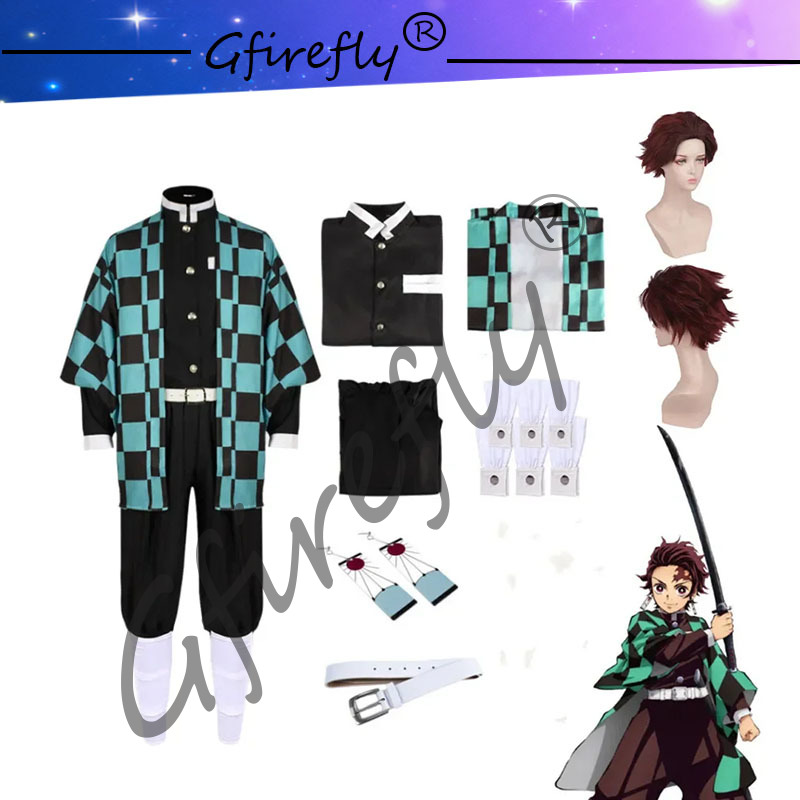 카마도 탄지로 코스프레 코스튬, 카타나 검 소품 마스크 - Cosplay Prop Dagger 리뷰 및 가격
