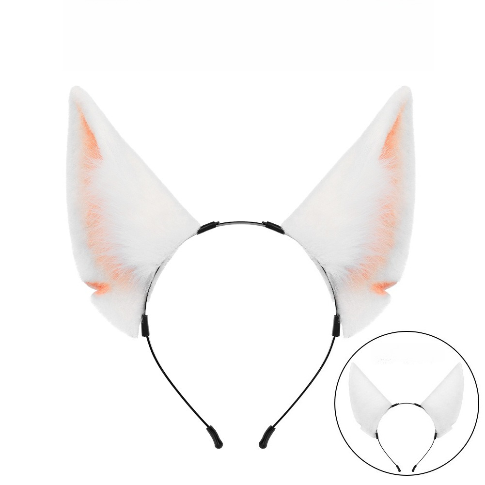 테일 케모노미 인조 모피 여우 귀 머리띠, 구부릴 수  - Cosplay Prop Kit 리뷰 및 가격