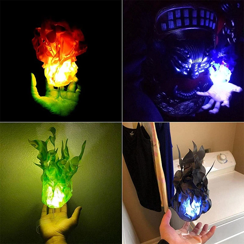 새로운 할로윈 플로팅 파이어볼 소품 재미있는 발광 플로 - Cosplay Fireball Prop 리뷰 및 가격