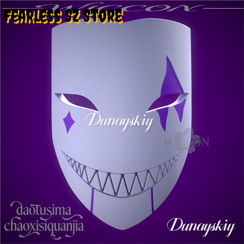 DUNAYSKIY%^& 코스프레 제스터 퍼플 패턴 광대 - Free Cosplay Prop Patterns 리뷰 및 가격