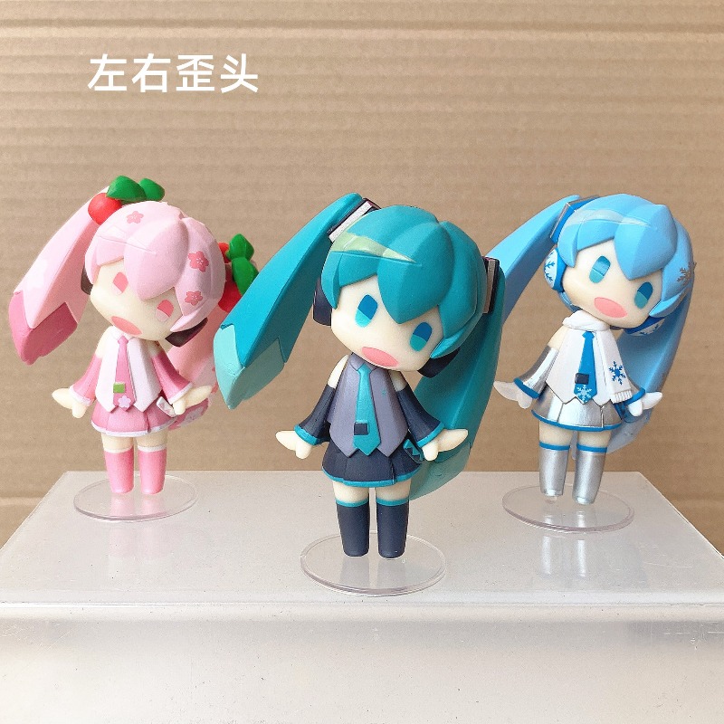 10CM 애니메이션 피규어 하츠네 미쿠 피규어 Q 버전 - Cosplay Prop Building 리뷰 및 가격
