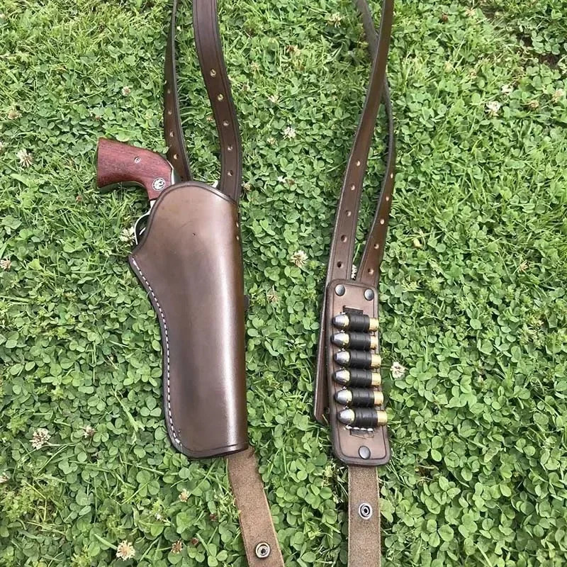 중세풍 할로윈 코스프레 소품 PU 가죽 리볼버 홀스터  - Cosplay Prop Pistol 리뷰 및 가격