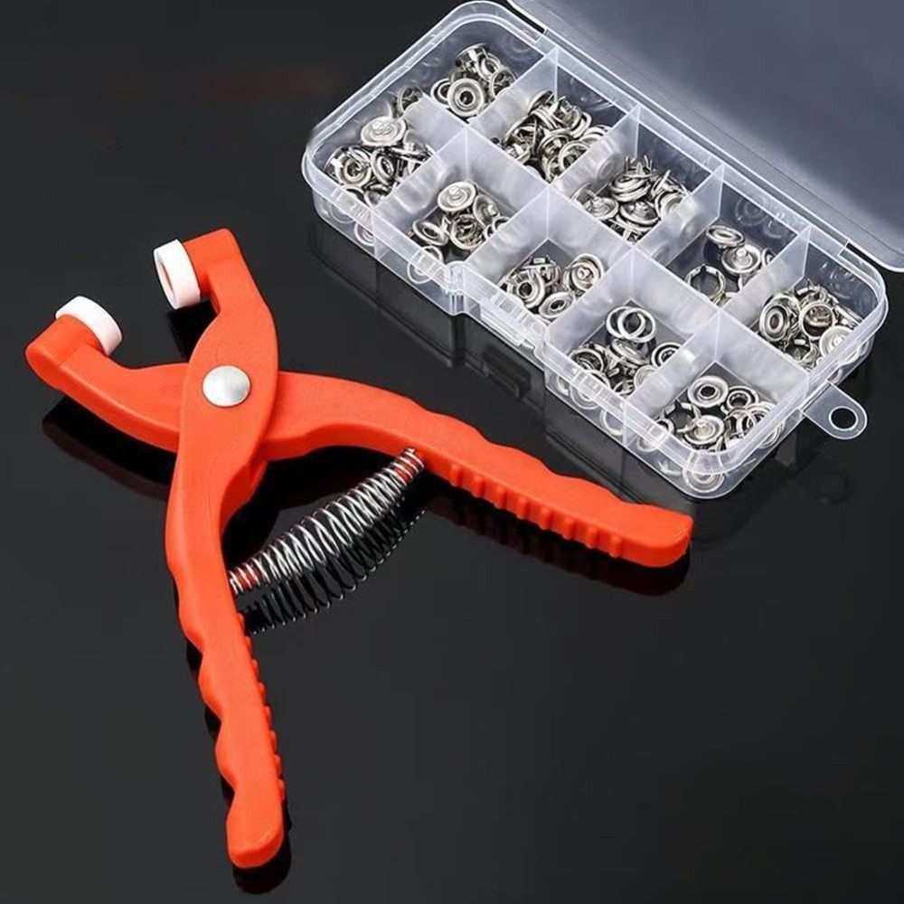 압착 펜치 눈 스내퍼 크로 셰 뜨개질 도구 설치 도구  - Snap Fastener Set 리뷰 및 가격
