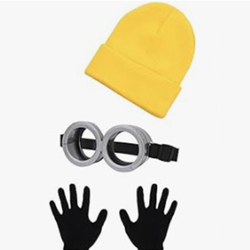 미니언즈 코스튬 액세서리 세트 노란색 니트 비니 모자  - Cosplay Prop Kit 리뷰 및 가격