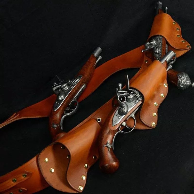 르네상스 해적 플린트락 권총 홀스터 캡틴 코스프레 의상 - Cosplay Prop Pistol 리뷰 및 가격