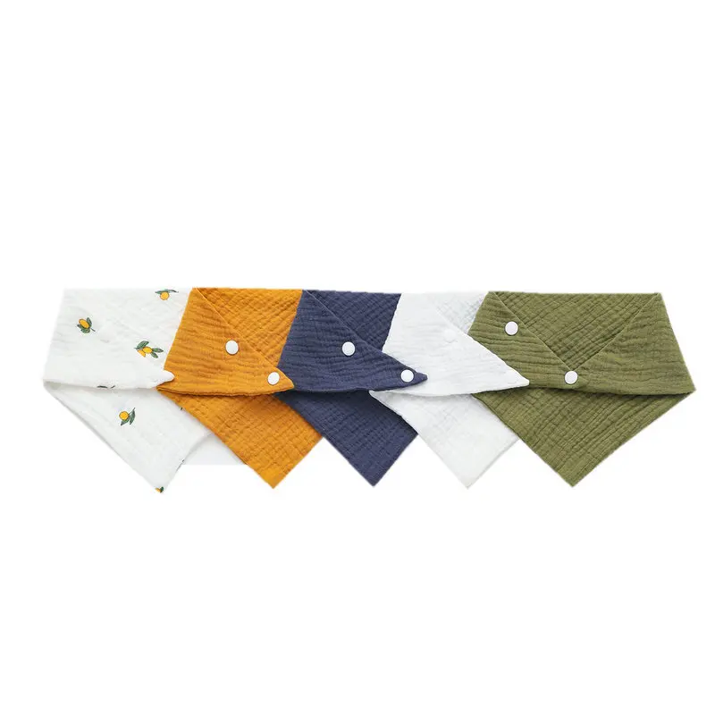 5 개/대 신생아 아기 Bibs 먹이 Drool Bib - Snap Fastener Set 리뷰 및 가격