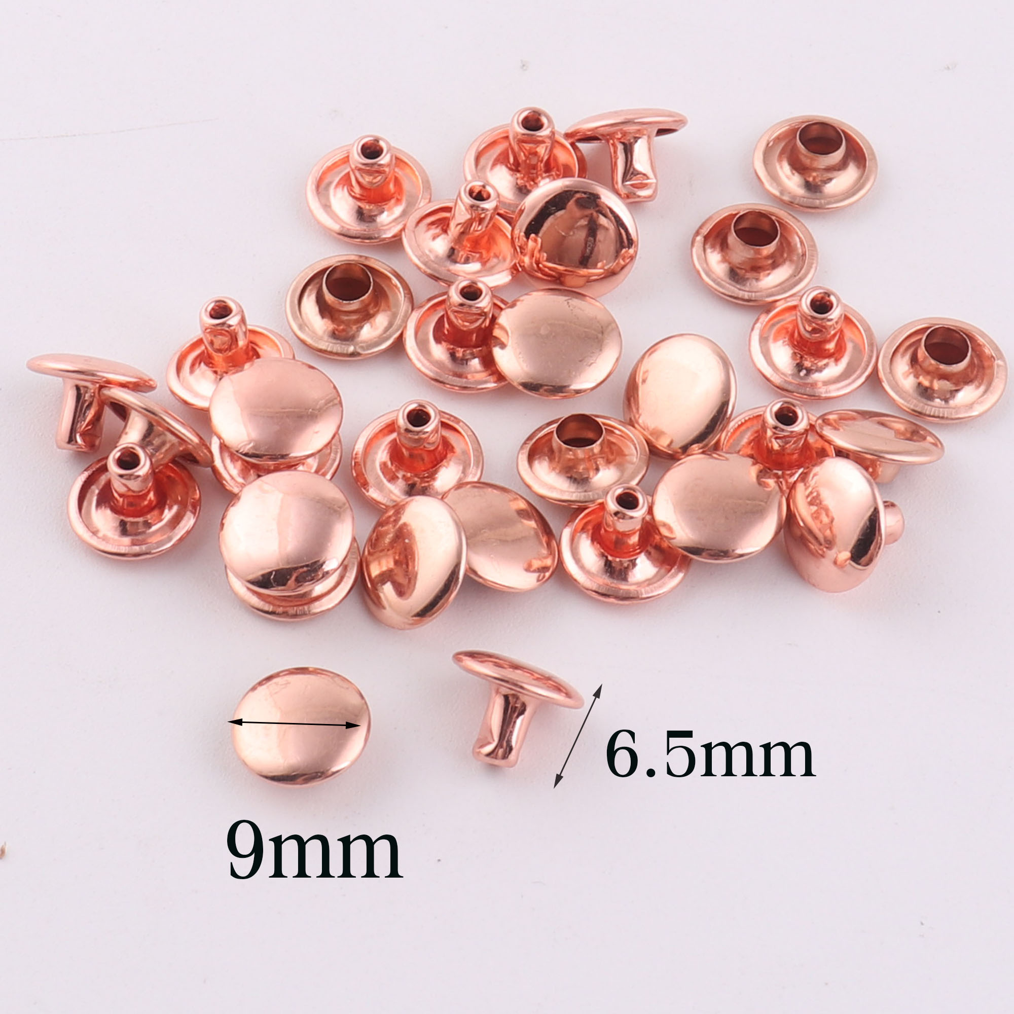 10 개/몫 라운드 라운드 리벳 스터드 리벳 패스너 스 - Snap Fastener Set 리뷰 및 가격