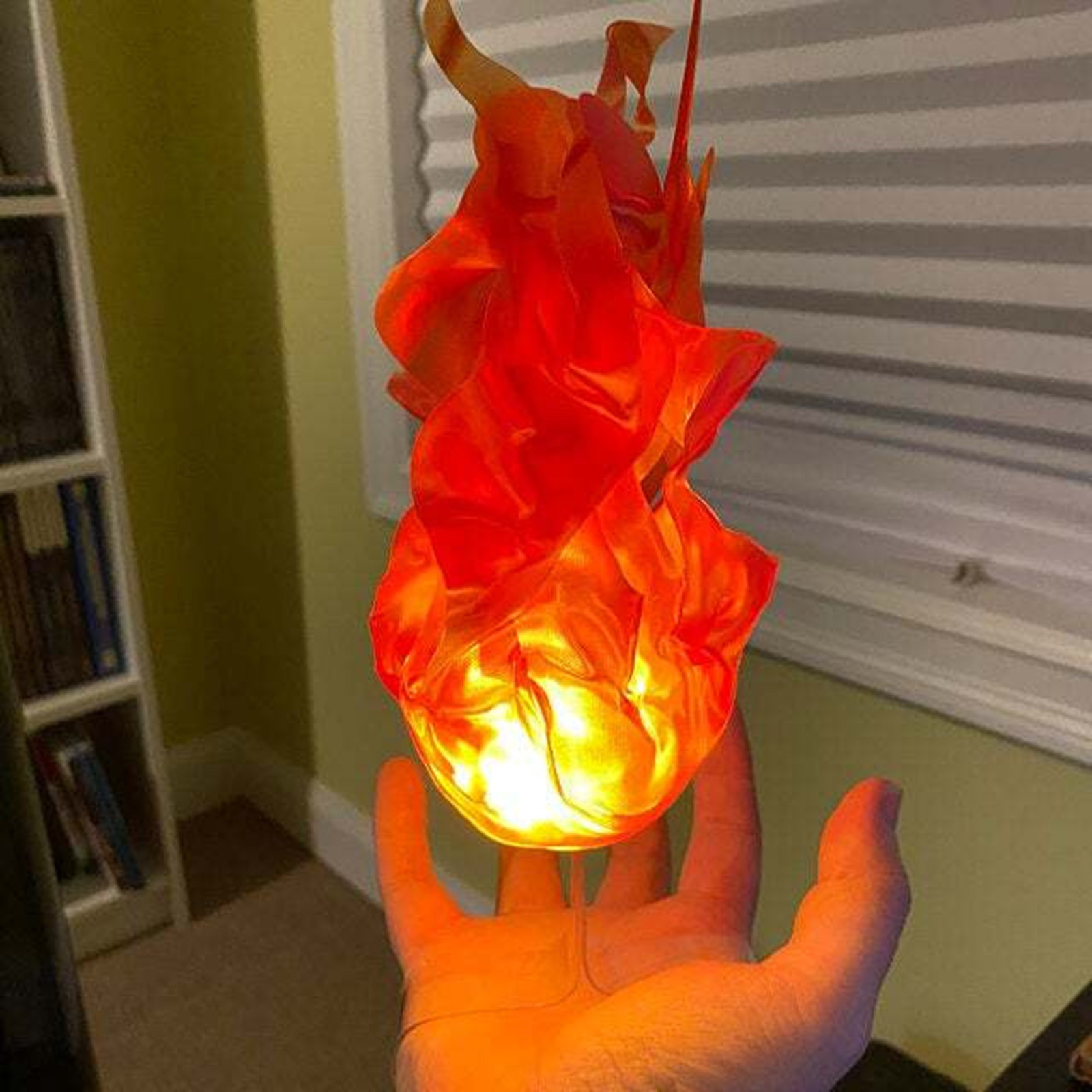 할로윈 매달아 놓는 불꽃 공 파티 장식, 창의적인 조명 - Cosplay Fireball Prop 리뷰 및 가격