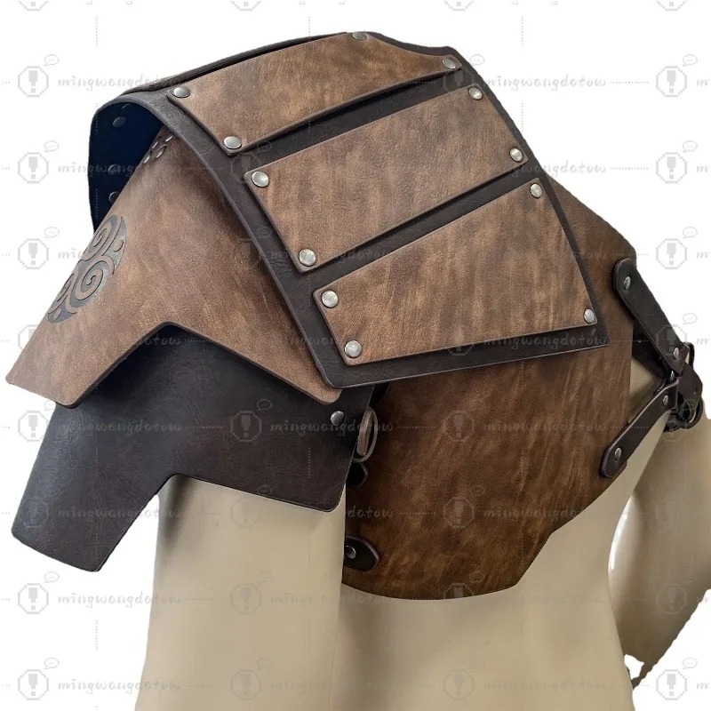 중세풍 일방 어깨 갑옷 북유럽 스타일 바이킹 어깨 갑옷 - Prop For Cosplay 리뷰 및 가격