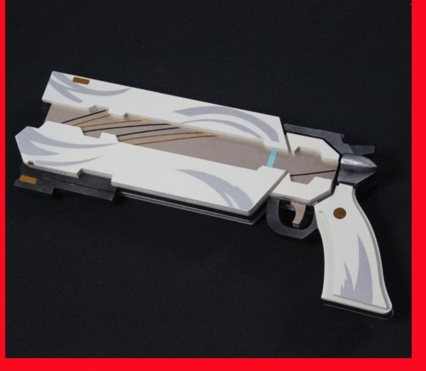 애니메이션 Wuthering Waves MORTEFI  - Cosplay Prop Pistol 리뷰 및 가격