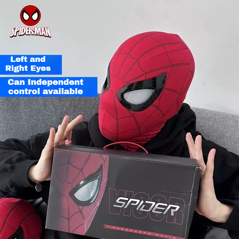 스파이더맨 코스프레 키트, 빛나는 움직이는 눈 마스크  - Cosplay Prop Kit 리뷰 및 가격