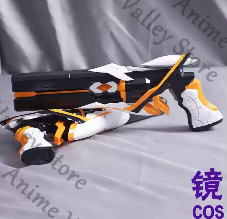 애니메이션 혼카이 임팩트 3 시그프리드 카슬라나 샤마쉬 - Cosplay Prop Pistol 리뷰 및 가격