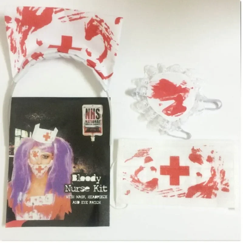 할로윈 블러디 간호사 키트, 코스튬 액세서리, 코스프레 - Cosplay Prop Kit 리뷰 및 가격