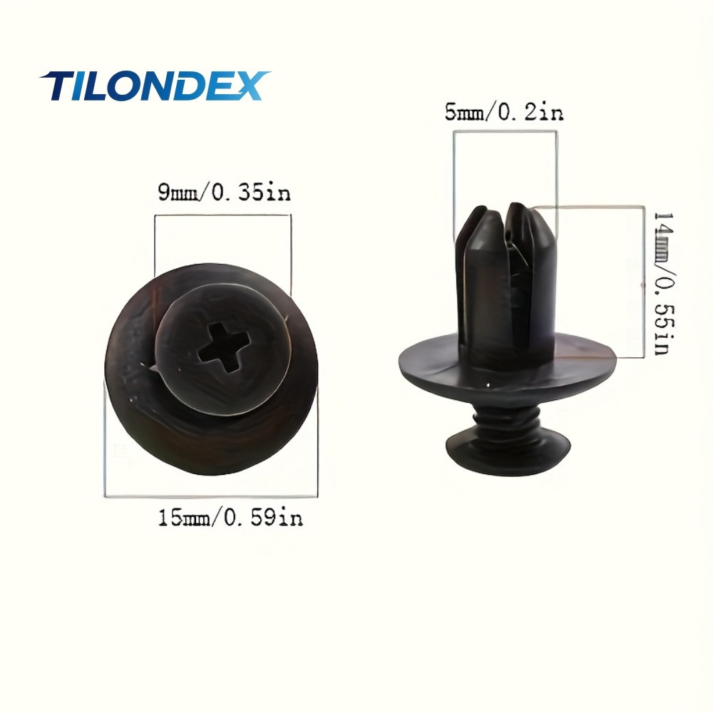 틸론덱스 100개 자동차 패스너 클립 세트 도어 펜더  - Snap Fastener Set 리뷰 및 가격
